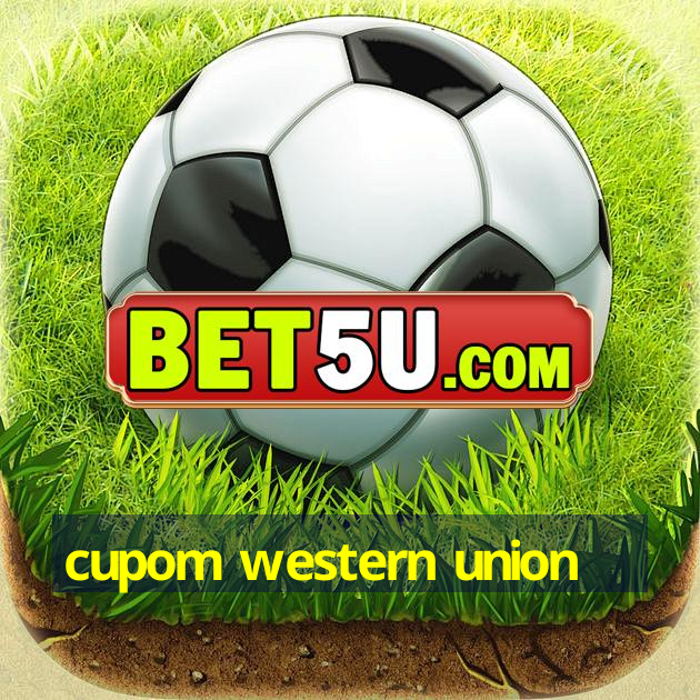 cupom western union